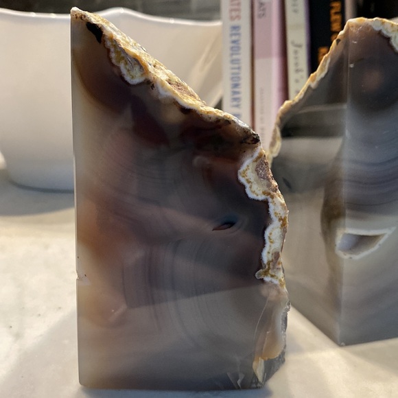 Agate Geode Bookends - Picture 7 of 13